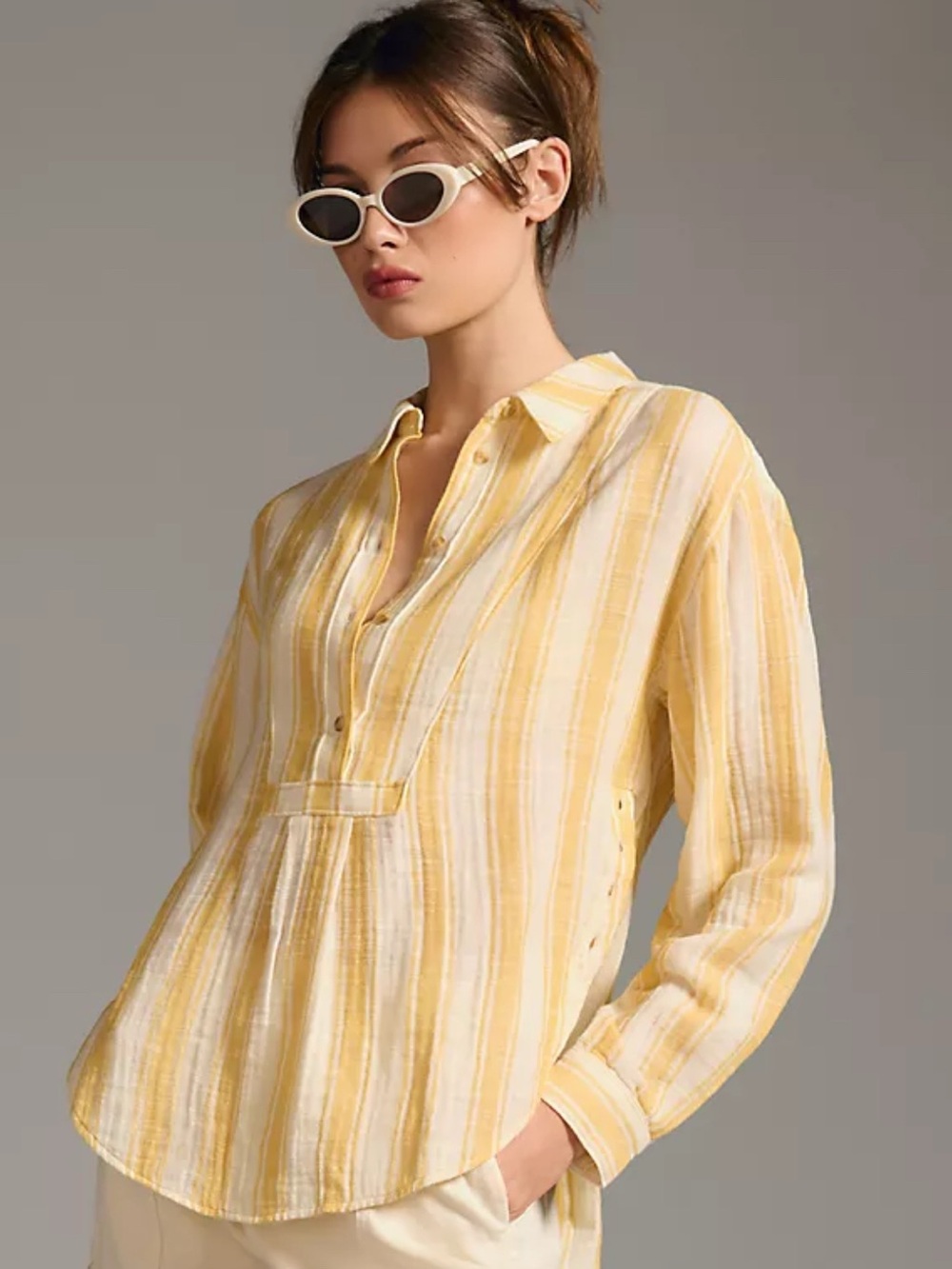 By Anthropologie Striped Top